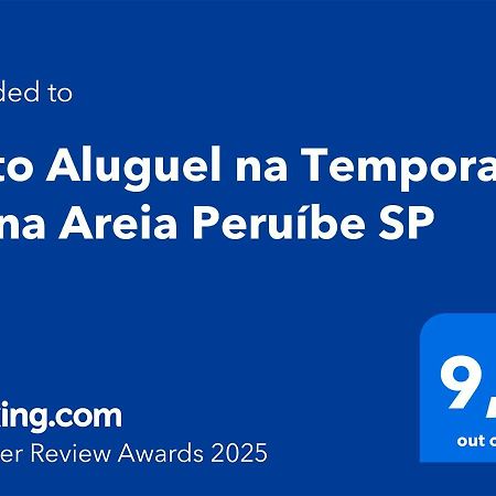 Apto Aluguel Na Temporada Pe Na Areia Peruibe Sp Eksteriør billede